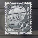Deutschland (BRD), MiNr. 189 zentrisch Hamburg-Harburg, gestempelt