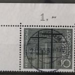 Deutschland (BRD), MiNr. 248 Ecke links oben, gestempelt