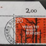 Deutschland (BRD), MiNr. 283 Ecke links oben, gestempelt