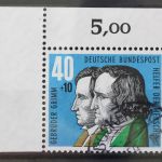 Deutschland (BRD), MiNr. 225 Ecke links oben, gestempelt