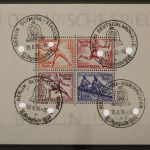 Deutsches Reich, MiNr. Block 6, 4 verschiedene Stempel, gestempelt