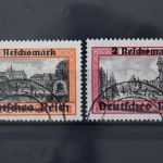 Deutsches Reich, MiNr. 728 + 729, gestempelt