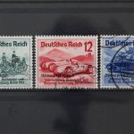 Deutsches Reich, MiNr. 695-697, gestempelt