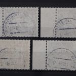 Deutschland (BRD), MiNr. 322-325 Berlin Charlottenburg, gestempelt