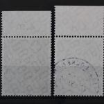 Deutschland (BRD), MiNr. 320-321, Oberrand, gestempelt