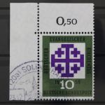 Deutschland (BRD), MiNr. 314 w Ecke links oben, gestempelt