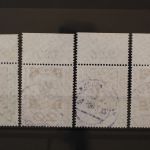 Deutschland (BRD), MiNr. 310-311 a+b Oberränder, gestempelt