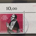 Deutschland (BRD), MiNr. 301 Ecke rechts oben, gestempelt