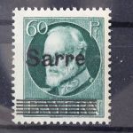Saargebiet, MiNr. 26 a, postfrisch, BPP Signatur