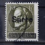 Saargebiet, MiNr. 24 PF D I, gestempelt, BPP Signatur
