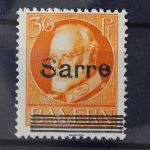 Saargebiet, MiNr. 23 PF D II, postfrisch, BPP Signatur
