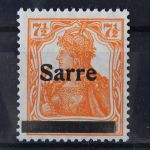 Saargebiet, MiNr. 5 b Type I, postfrisch, BPP Signatur