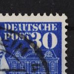 Deutschland (BRD), MiNr. 116 PF II, gestempelt