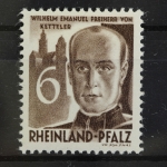 Franz. Zone Rheinland Pfalz, MiNr. 35, Falz