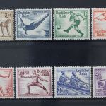Deutsches Reich, MiNr. 609-616, postfrisch