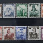 Deutsches Reich, MiNr. 588-597, postfrisch, BPP Signatur