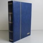 Lindner, Einsteckbuch Elegant 60 schwarze Seiten, blau