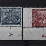 Sowjetische Zone, MiNr. 240-241 Ecke li. unten m. Druckvermerk, postfrisch
