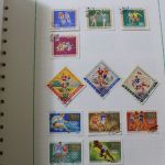 Briefmarken-Posten Ausland in 5 Alben, Karton 3