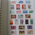 Briefmarken-Posten Ausland in 5 Alben, Karton 3