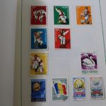 Briefmarken-Posten Ausland in 5 Alben, Karton 3