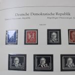 Briefmarken-Posten mit DDR, BRD und Berlin
