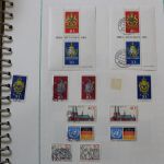 Briefmarken-Posten mit DDR, BRD und Berlin
