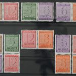 Sowjetische Zone, MiNr. W Zd 13-16 und S Zd 3-6, postfrisch