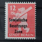 Sowjetische Zone, MiNr. 204 A u x, postfrisch, BPP Signatur