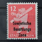 Sowjetische Zone, MiNr. 204 A u y, postfrisch, BPP Signatur
