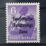 Sowjetische Zone, MiNr. 201 A wb zt, postfrisch, BPP Signatur