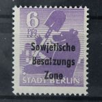 Sowjetische Zone, MiNr. 201 A wb x, postfrisch, BPP Signatur