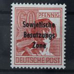 Sowjetische Zone, MiNr. 195 a, postfrisch, BPP Signatur