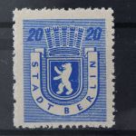 Sowjetische Zone, MiNr. 6 A wb z s, postfrisch, BPP Signatur