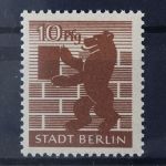 Sowjetische Zone, MiNr. 4 A wb z s, postfrisch, BPP Signatur