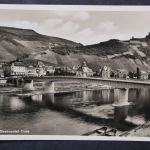 Berncastel-Cues, Mosel, Brücke, Blick zum Ort