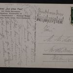 Hamburg, Hotel "Zur alten Post", Inh. Hulda Heyermann, Innenansicht