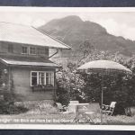 "Landhaus Birgle" mit Blick auf Horn bei Bad Oberdorf, Allgäu