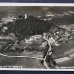 Die Nürburg und Dorf Nürburg, Fliegeraufnahme