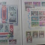 Korea - Nord, große Sammlung in 5 Alben