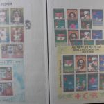 Korea - Nord, große Sammlung in 5 Alben