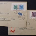 Franz. Zone Baden, MiNr. 42-45 B, Brief, BPP Kurzbefund