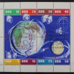 DDR, MiNr. 926-933 Kleinbogen, rechter Rand ndgz, ESST