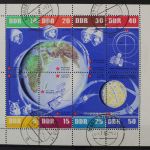 DDR, MiNr. 926-933 Kleinbogen, rechter Rand ndgz, gestempelt