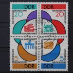 DDR, MiNr. 901-904 Viererblock, gestempelt