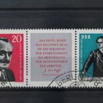 DDR, MiNr. 893-894 Dreierstreifen, gestempelt