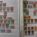Südasien, große Sammlung in 3 Einsteckalben