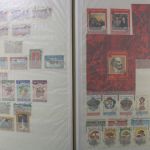 Südasien, große Sammlung in 3 Einsteckalben