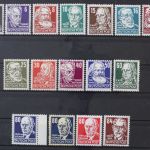 DDR, MiNr. 327-341 incl. 339 x b, postfrisch