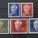 DDR, MiNr. 251-254, postfrisch